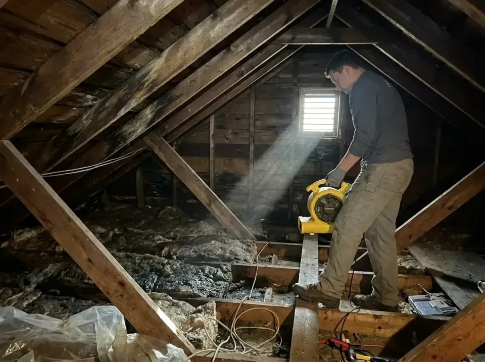 attic-water-damage-drying-proc-007 — frequently asked questions, Emergency Water Extraction & 24/7 Flood Response in Orlovis…